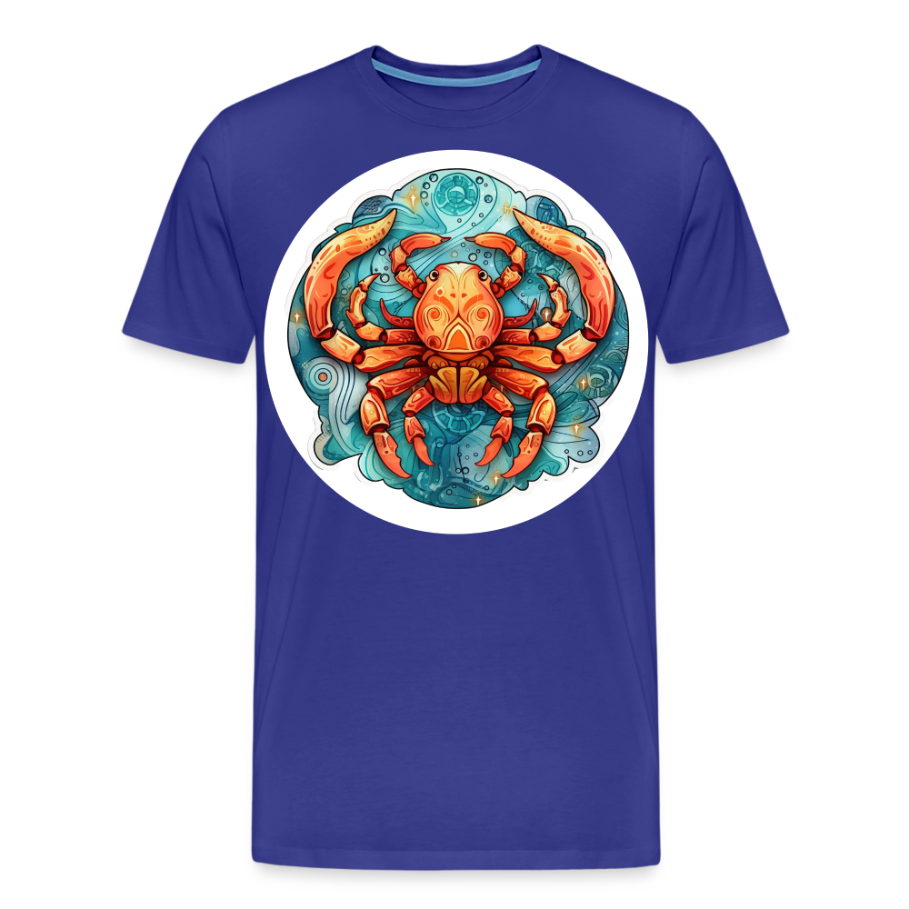 Men's Symbol Cancer Premium T-Shirt - royal blue