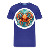 Thumbnail for Men's Symbol Cancer Premium T-Shirt - royal blue