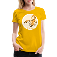 Thumbnail for Women’s Mosaic Scorpio Premium T-Shirt - sun yellow