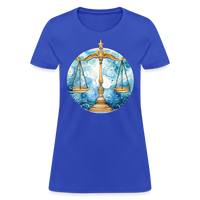 Thumbnail for Women's Mythical Libra T-Shirt - royal blue