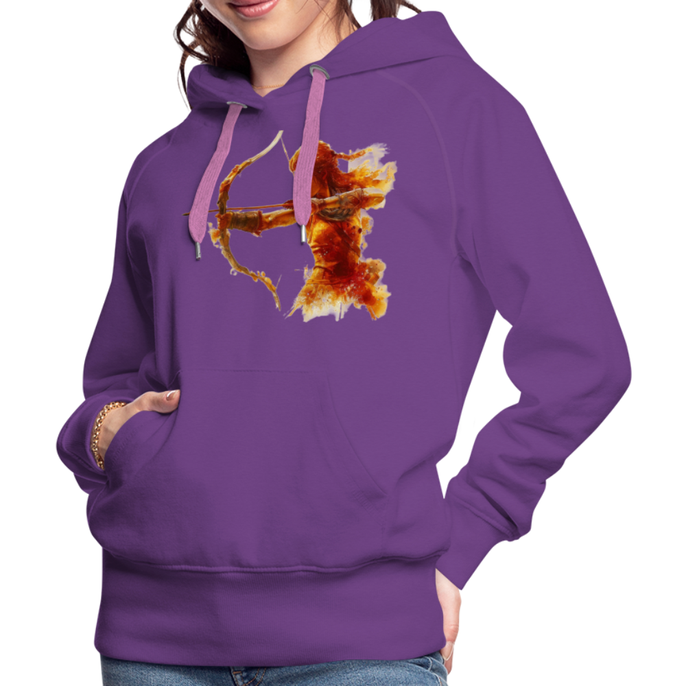 Women’s Mythical Sagittarius Premium Hoodie - purple 