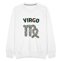 Thumbnail for Men's Power Words Virgo Premium Sweatshirt - white