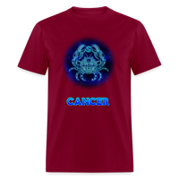 Thumbnail for Men's Stellar Cancer Classic T-Shirt - burgundy