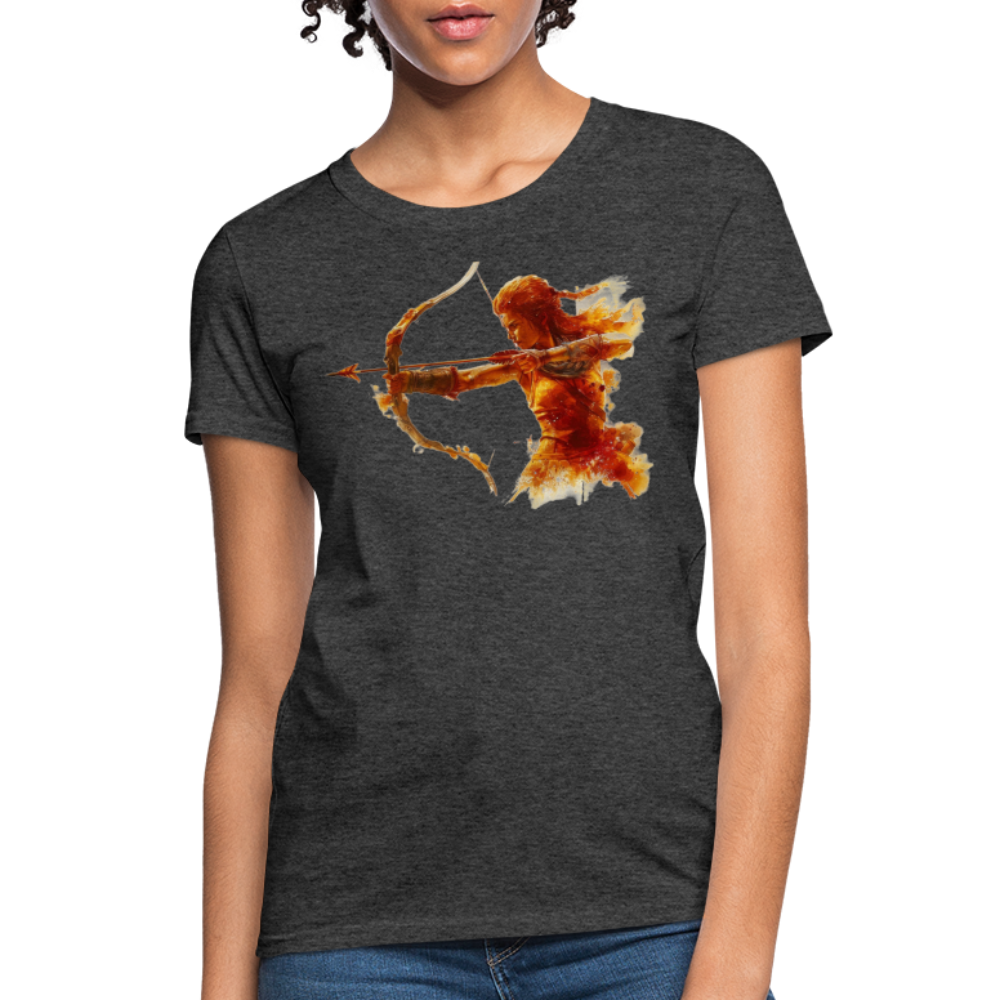 Women's Mythical Sagittarius T-Shirt - heather black