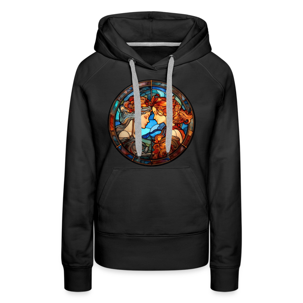 Women’s Mosaic Gemini Premium Hoodie - black