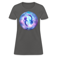 Thumbnail for Women's Classic Pisces T-Shirt - charcoal