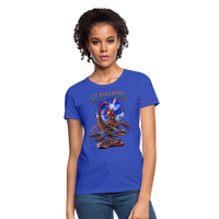 Thumbnail for Women's Astral Scorpio T-Shirt - royal blue