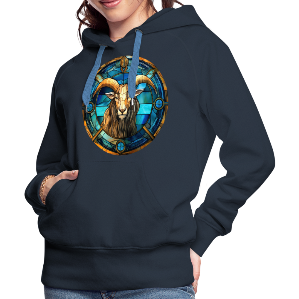 Women’s Mosaic Capricorn Premium Hoodie - navy