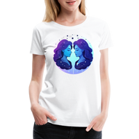 Thumbnail for Women’s Magic Gemini Premium T-Shirt - white