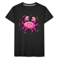 Thumbnail for Kid’s Zany Cancer Premium Organic T-Shirt - black