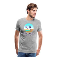 Thumbnail for Men's Dragonfly Oasis V.1 Premium T-Shirt - heather gray