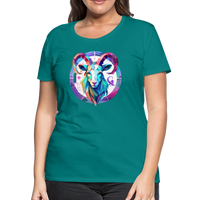 Thumbnail for Women’s Mythical Aries Premium T-Shirt - teal