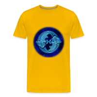 Thumbnail for Men's Pisces Premium T-Shirt - sun yellow