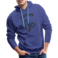 Thumbnail for Men's Power Words Capricorn Premium Hoodie - royal blue