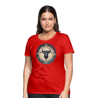 Thumbnail for Women’s Mythical Taurus Premium T-Shirt - red