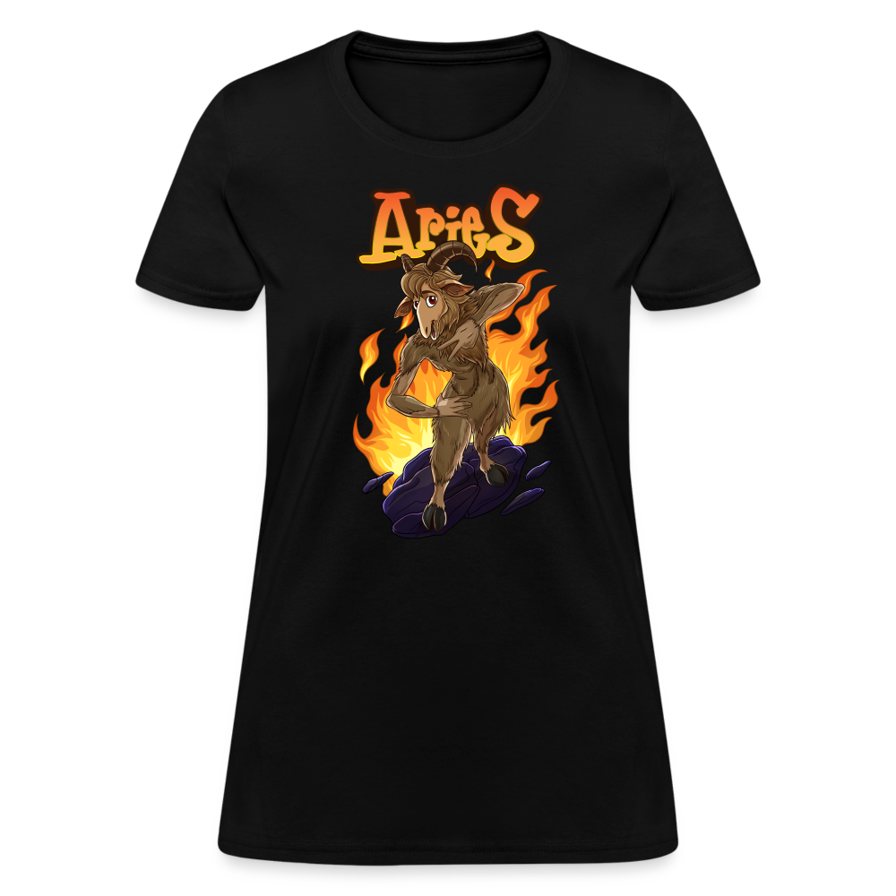 Women's Aries Narihndrab T-Shirt - black