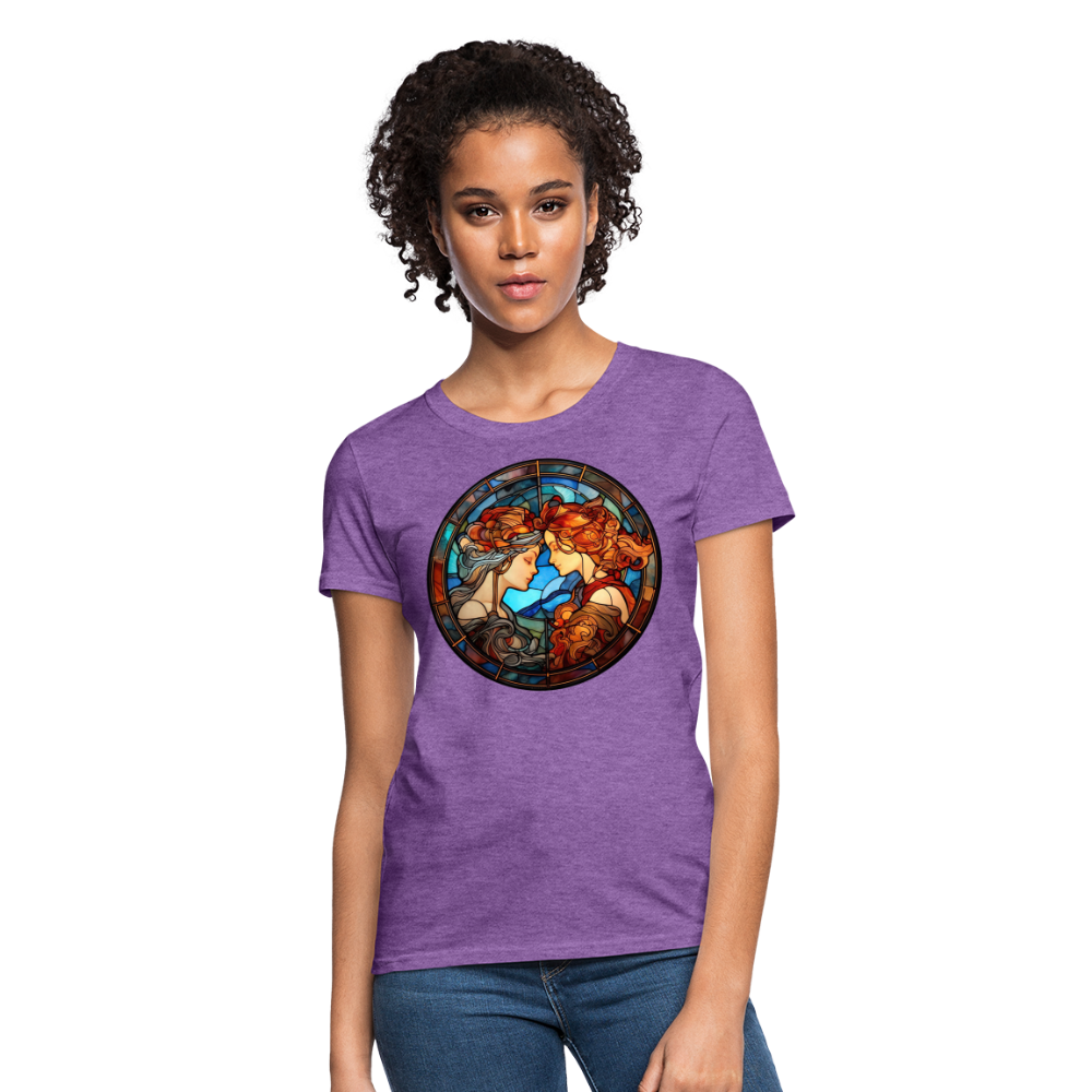 Women's Mosaic Gemini T-Shirt - purple heather