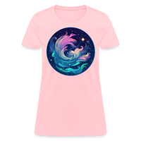 Thumbnail for Women's Magic Aquarius T-Shirt - pink