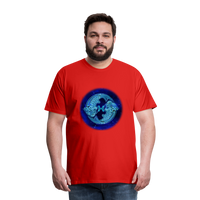 Thumbnail for Men's Pisces Premium T-Shirt - red