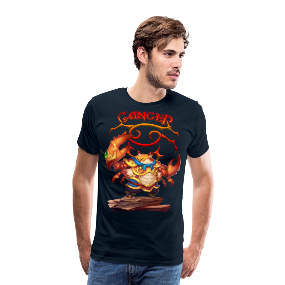 Men's Astral Cancer Premium T-Shirt - deep navy