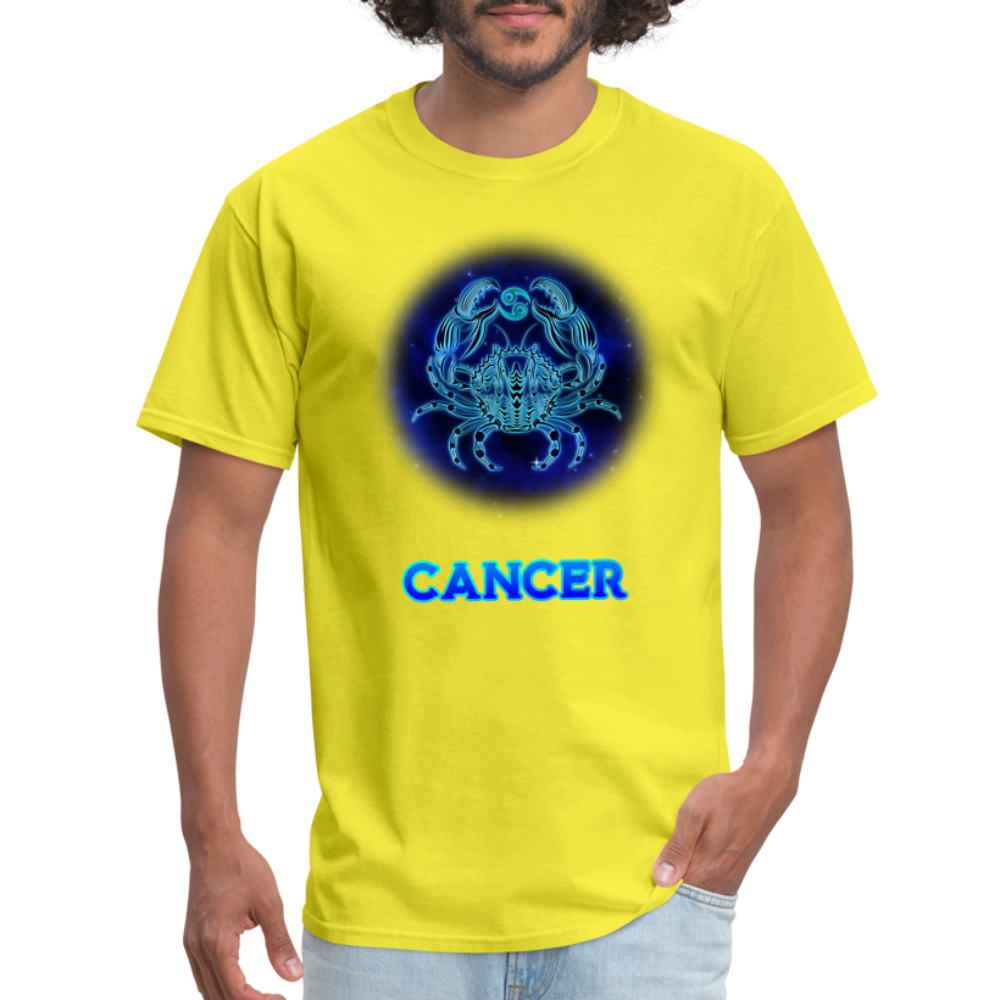 Men's Stellar Cancer Classic T-Shirt - yellow