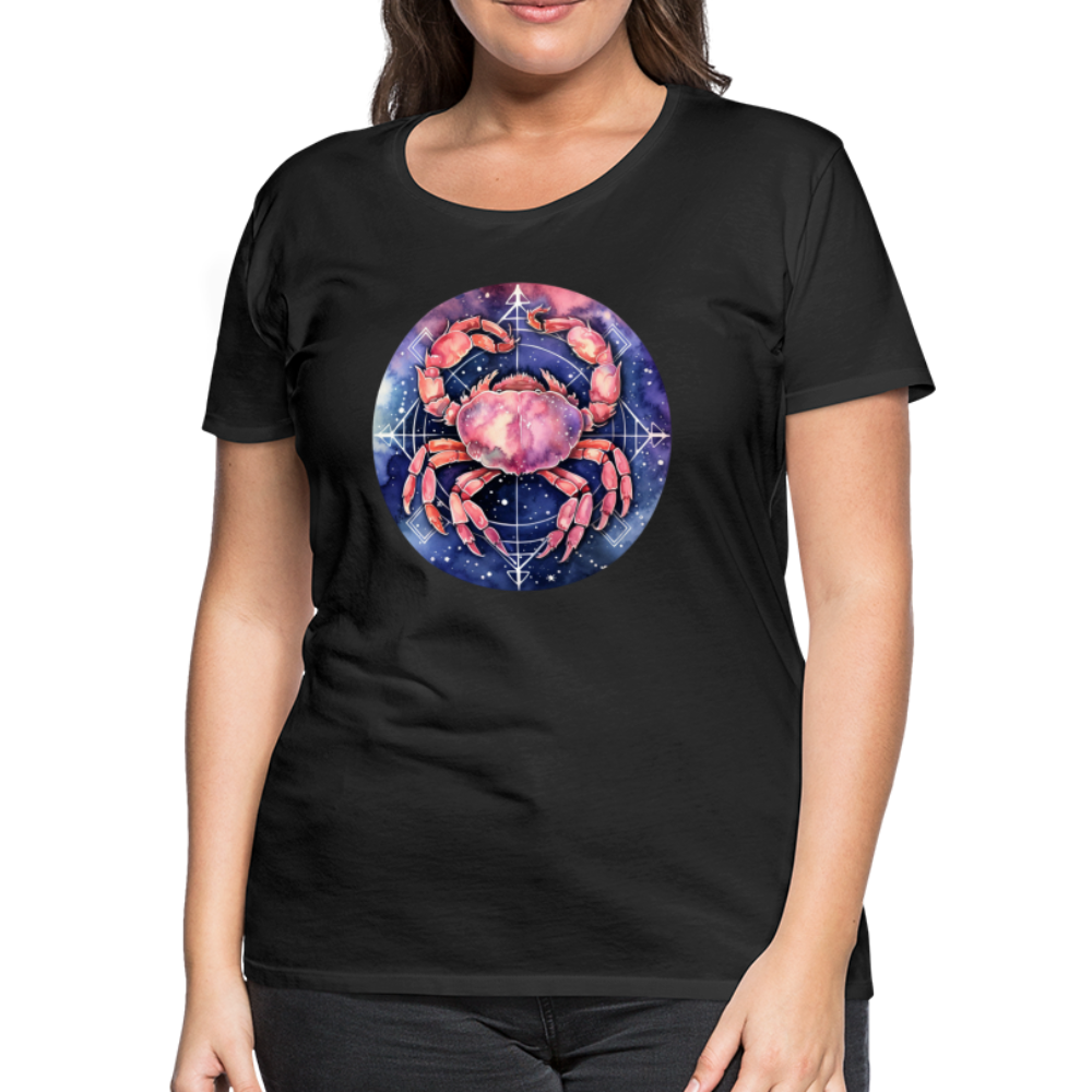 Women’s Mythical Cancer Premium T-Shirt - black