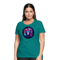 Thumbnail for Women’s Magic Aries Premium T-Shirt - teal