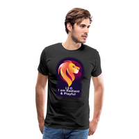 Thumbnail for Men's Glow Leo Premium T-Shirt - black