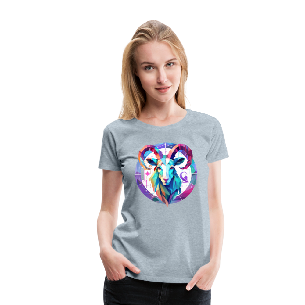 Women’s Mythical Aries Premium T-Shirt - heather ice blue