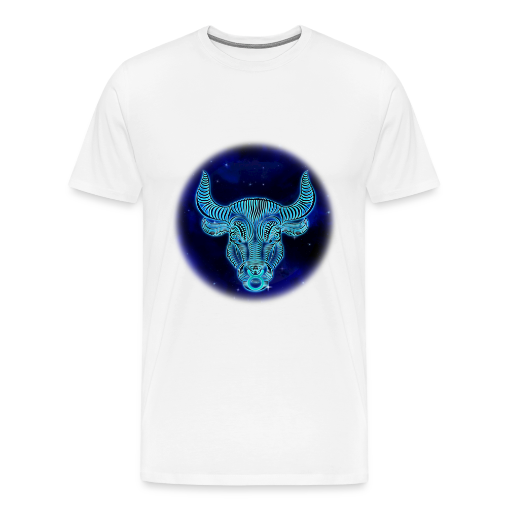 Men's Taurus Premium T-Shirt - white