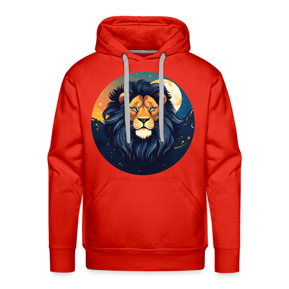 Men’s Mystic Leo Premium Hoodie - red