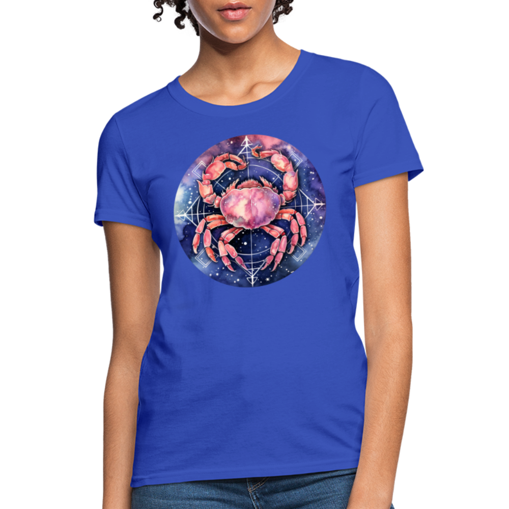 Women's Mythical Cancer T-Shirt - royal blue