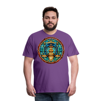 Thumbnail for Men's Mosaic Libra Premium T-Shirt - purple