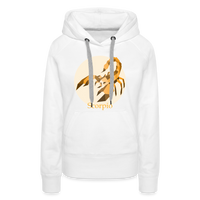 Thumbnail for Women’s Mosaic Scorpio Premium Hoodie - white