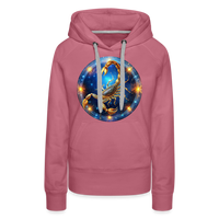 Thumbnail for Women’s Mystic Scorpio Premium Hoodie - mauve