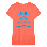 Thumbnail for Women's Power Words Libra T-Shirt - heather coral