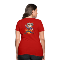 Thumbnail for Women's Aries New Design T-Shirt - red