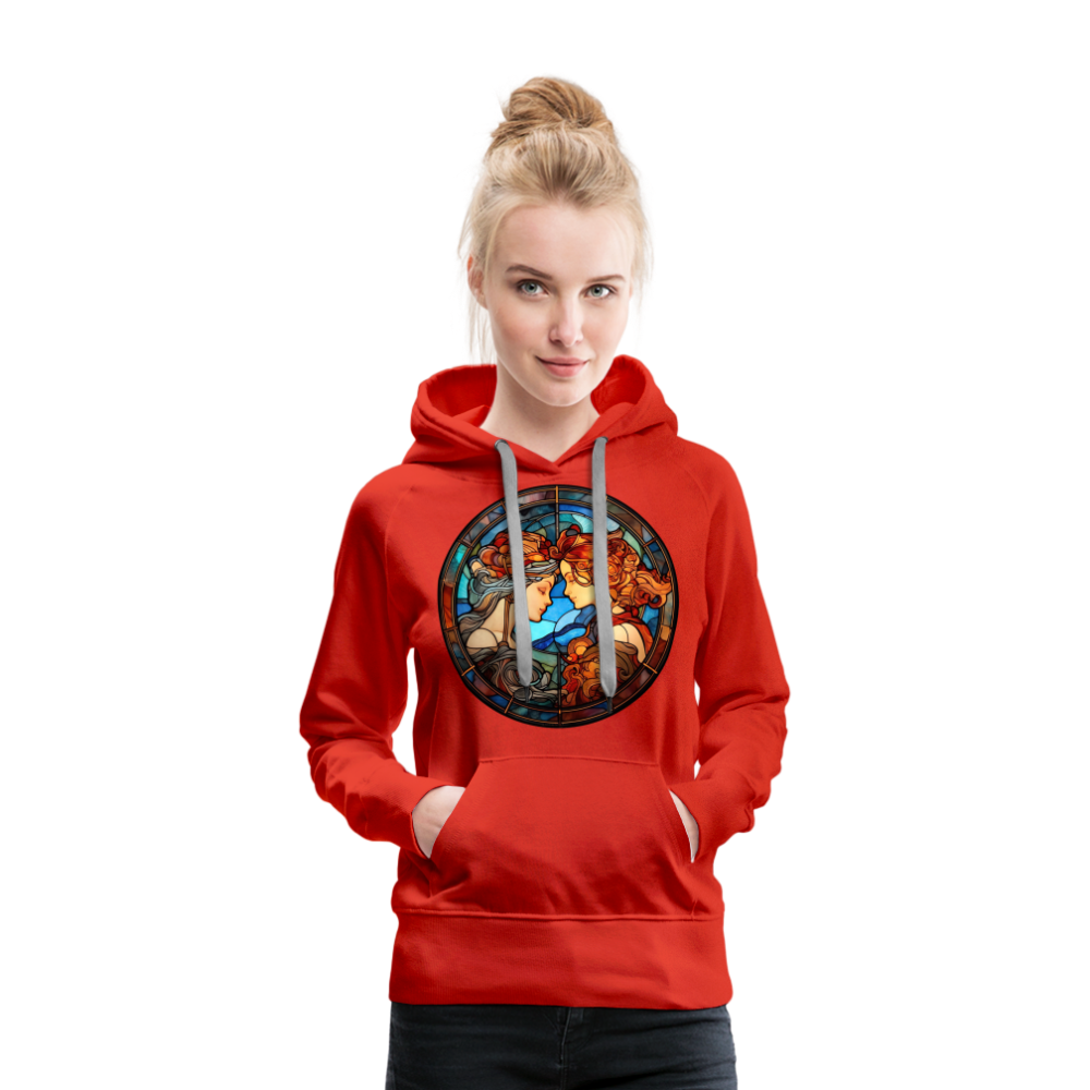 Women’s Mosaic Gemini Premium Hoodie - red