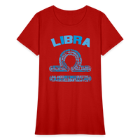 Thumbnail for Women's Power Words Libra T-Shirt - red