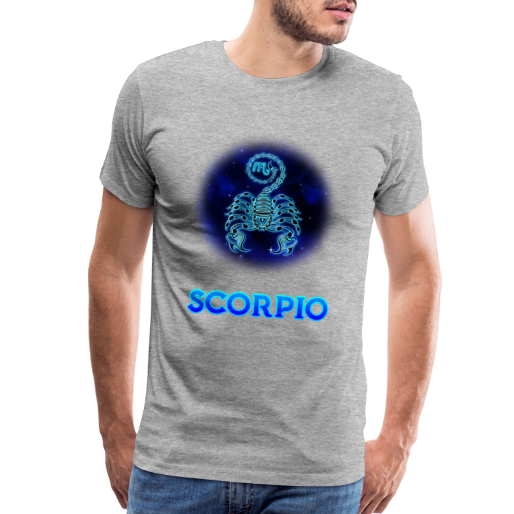 Men's Scorpio Premium T-Shirt - heather gray