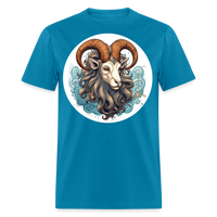 Thumbnail for Men's Symbol Capricorn Classic T-Shirt - turquoise