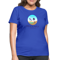 Thumbnail for Women's Dragonfly Oasis V.1 Capricorn T-Shirt - royal blue