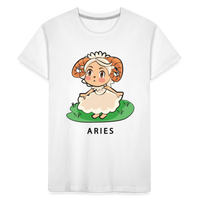 Thumbnail for Kid’s Sweet Astro Aries Premium Organic T-Shirt - white