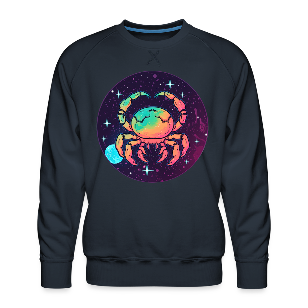 Men’s Mystic Cancer Premium Sweatshirt - navy