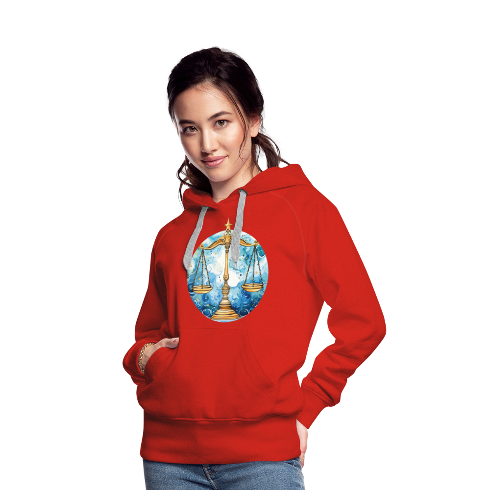 Women’s Mythical Libra Premium Hoodie - red