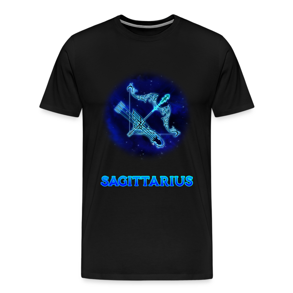 Men's Sagittarius Premium T-Shirt - black