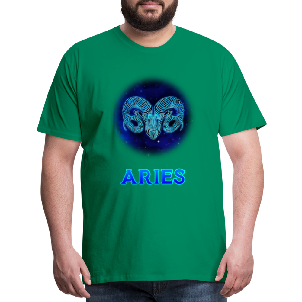 Men's Aries Premium T-Shirt - kelly green