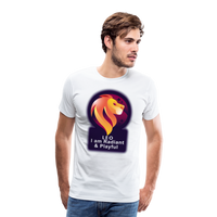 Thumbnail for Men's Glow Leo Premium T-Shirt - white