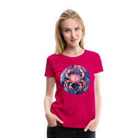 Thumbnail for Women’s Mythical Cancer Premium T-Shirt - dark pink