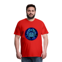 Thumbnail for Men's Stellar Cancer Premium T-Shirt - red